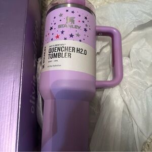 Stanley Purple Quencher H2.0 Tumbler Olivia Rodrigo 40 oz
